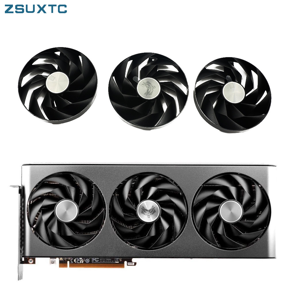 Rx 7900 Xt 20Gb - 95Mm Fd10015m12d Rx7900xt Videokaart Ventilator Voor